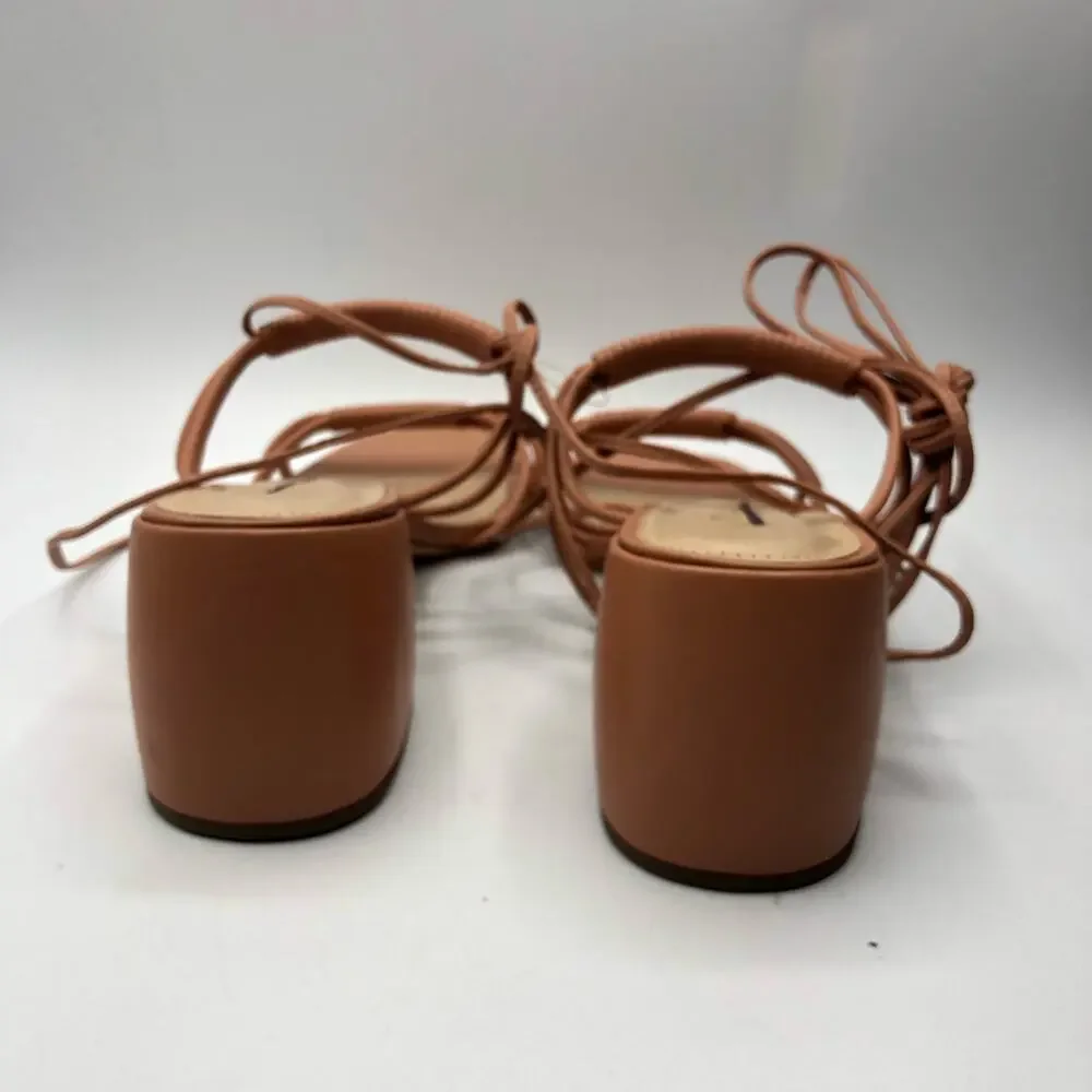 Free People X Vicenza Talons Love Struck Strappy Sandals Brown Size EU 38 / US 9